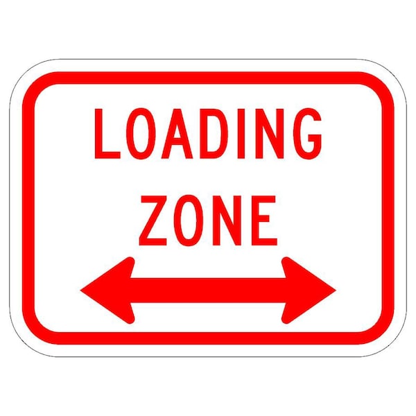 Sign Solutions Usa 24 in Height, 30 in Width, Aluminum, Horizontal Rectangle DUS08DWT3024R8-3gP - main